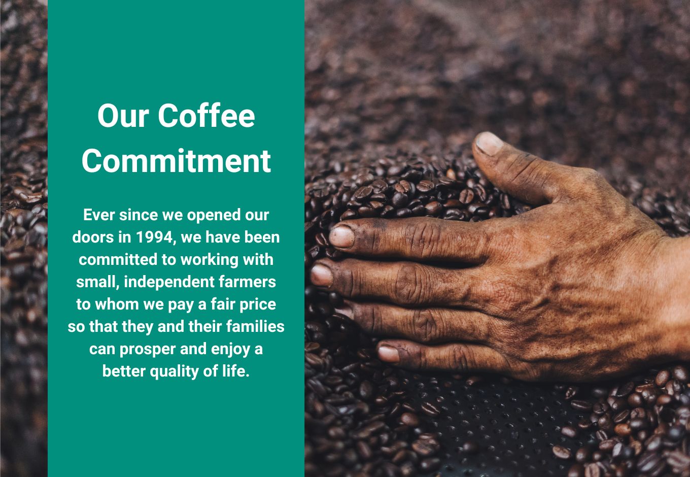 Our Coffee Commitment