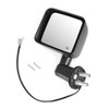 Heated Power Mirror, Left, Black, 11-13 Wrangler (11002.25)