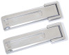 Tailgate Hinge Overlays (4 pieces) - Polished Stainless Steel (30017)