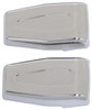 Liftgate Hinge Overlays (pair) - Polished Stainless Steel (30018)
