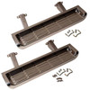 Side Steps (pair) - Polished Stainless Steel (30518)