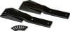 Tailgate Hinge (pair) - Black Powder Coated Stainless (50478)