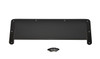 Hood Vent Air Scoop - Black Powder Coated Stainless (50507)