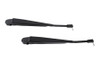 Windshield Wiper Arms (pair) - Black Powder Coated Stainless (50545)