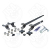 USA Standard 4340 Chrome-Moly replacement axle kit for TJ/XJ/YJ/WJ/ZJ front, Dana 30, 27 spline w/Super Joints