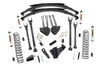 6in Ford 4-Link Suspension Lift System w/V2 Shocks (05-07 F-250/350 4WD) (58370) Fits 2005-2007:4WD:Ford:F-250 Super Duty;2005-2007:4WD:Ford:F-350 Super Duty