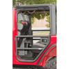 Rear Tube Doors, Textured Black, 07-18 Wrangler