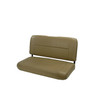 Fixed Rear Seat, Nutmeg, 55-95 Jeep CJ & Wrangler