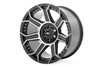Rough Country 89 Series Wheel | One-Piece | Black Machined Gun Metal | 20x10 | 6x135 | -19mm