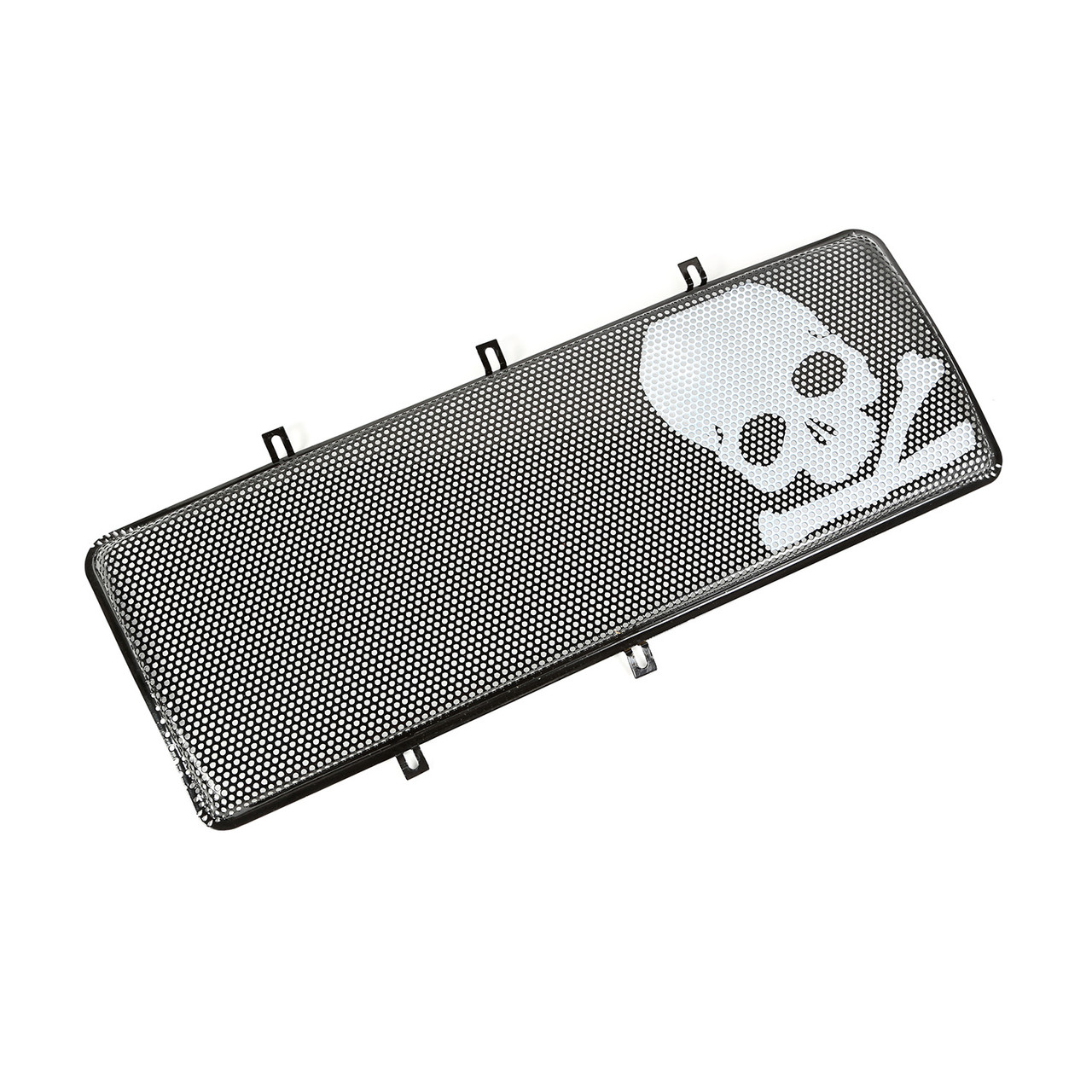 Grille Insert, Skull, 0718 Jeep Wrangler Overly's Off Road Jeep 4x4