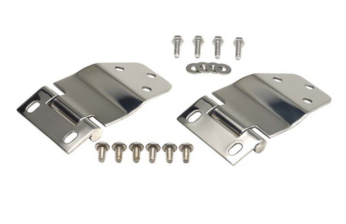 Liftgate Hinge (pair) - Polished Stainless Steel (30421)