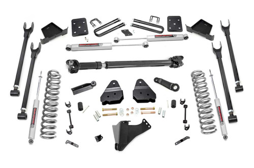6in Ford 4-Link Suspension Lift Kit w/ Front Drive Shaft (17-19 F-250 4WD | Diesel | w/o Overloads) (52621) Fits 2017-2019:4WD:Ford:F-250 Super Duty