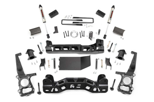 4in Ford Suspension Lift Kit | Strut Spacers (11-14 F-150 4wd) (57470) Fits 2011-2014:4WD:Ford:F-150
