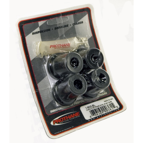 Bushing Set-4Shackle Rr Blk.