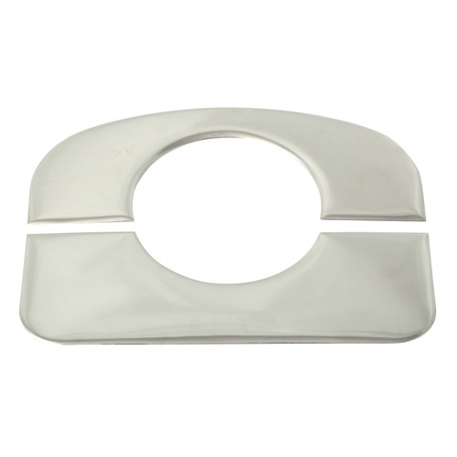 Steering Column Cover, Stainless; 76-86 CJ Models