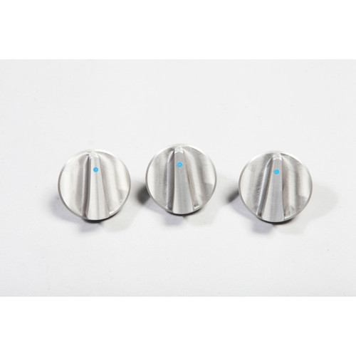 Alum Climate Control Knob Set Blue 07-10(JK)