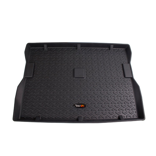Floor Liner, Cargo; Black, 1976-1986 Jeep CJ-7 / 87-95 Wrangler YJ