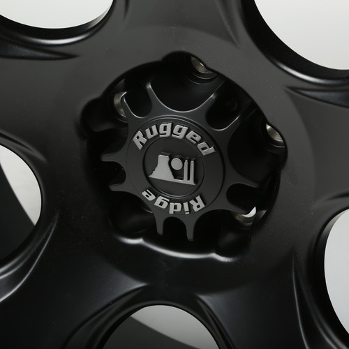 Drakon Wheel, 20X9, BLK Satin; 07-20 Jeep JK/JL/JT