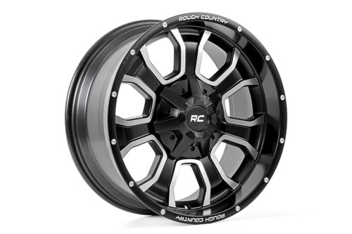 Rough Country One-Piece Series 93 Wheel, 20x10 (8x180) (93201006)