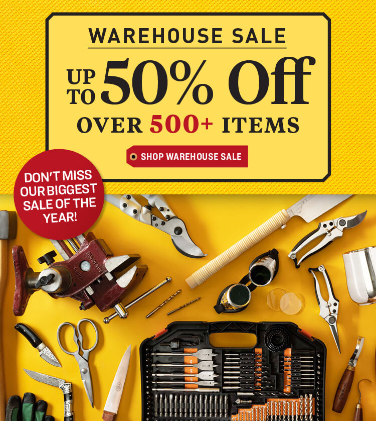 warehouse sale