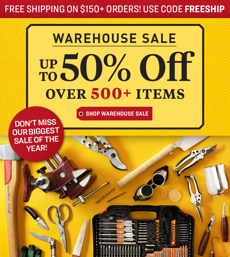 warehouse sale