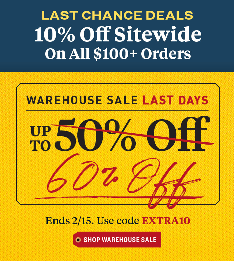 warehouse sale