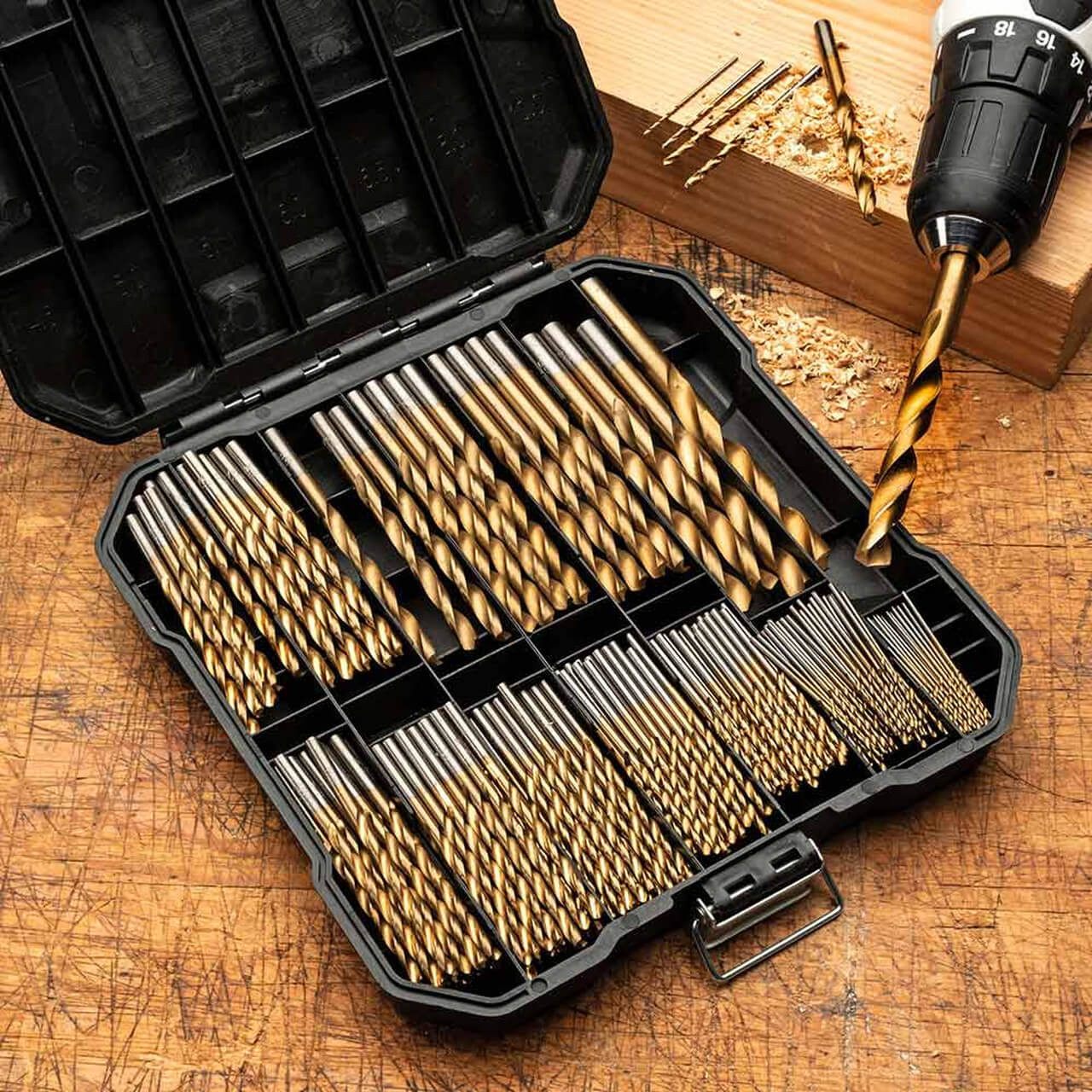 Set of 160 Multiple Copy Drill Bits