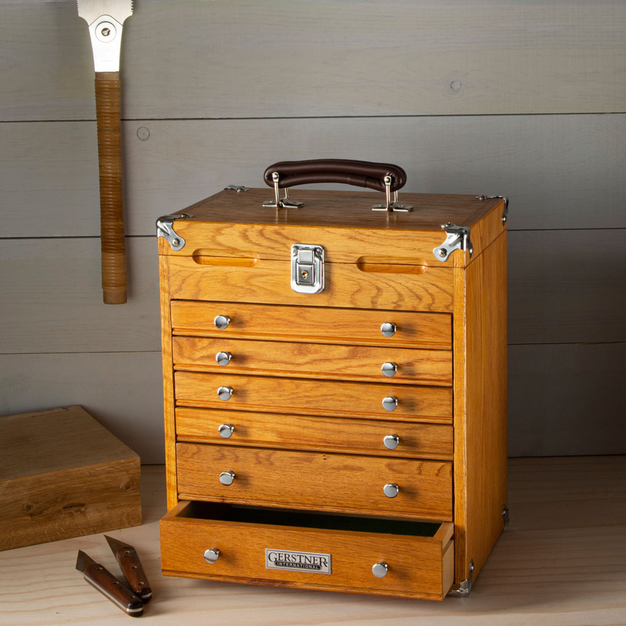 Every Craftsman Should Own the Gerstner Oak Top Chest - Penn Tool