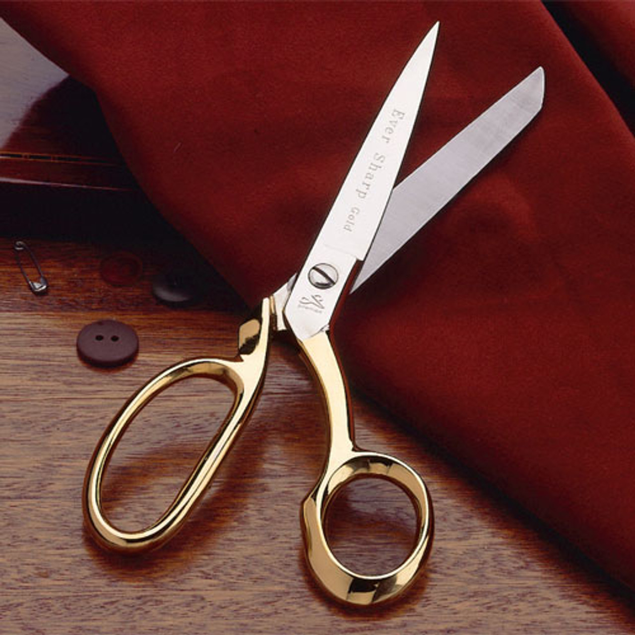 SIRMEDAL Professional Heavy Duty Tailor Scissors 8 Gold Stainless Steel  Dressmaker Shears(Gold)