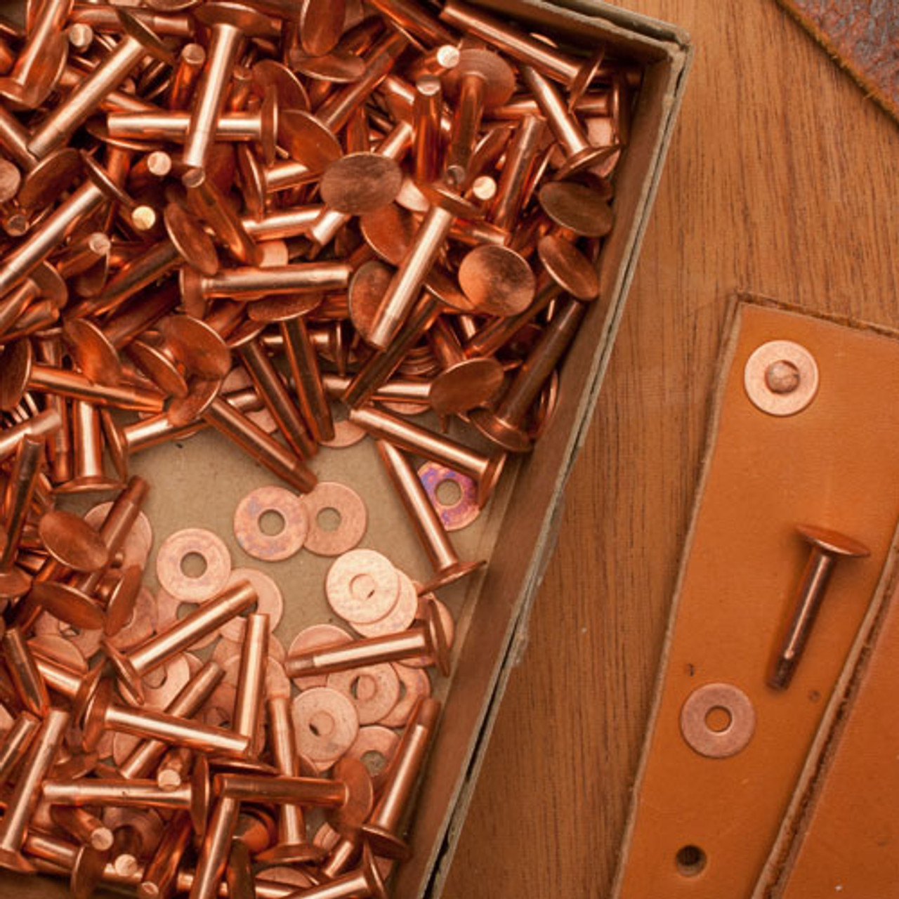 Copper Rivet Kit - Copper Rivet Setter and Rivets – TheCopperBuckle