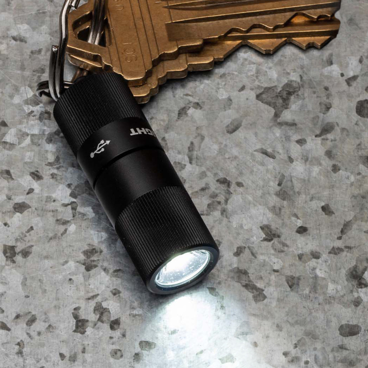 Keychain on sale rechargeable flashlight