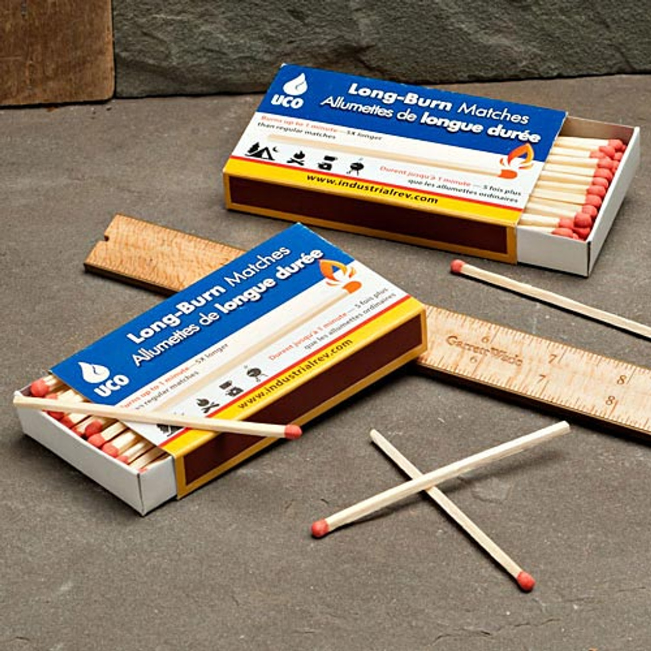 1 BOX EXTRA LONG MATCHES FOR BONFIRE FIRES BBQ'S,BIRTHDAY CANDLES FIREPLACE 