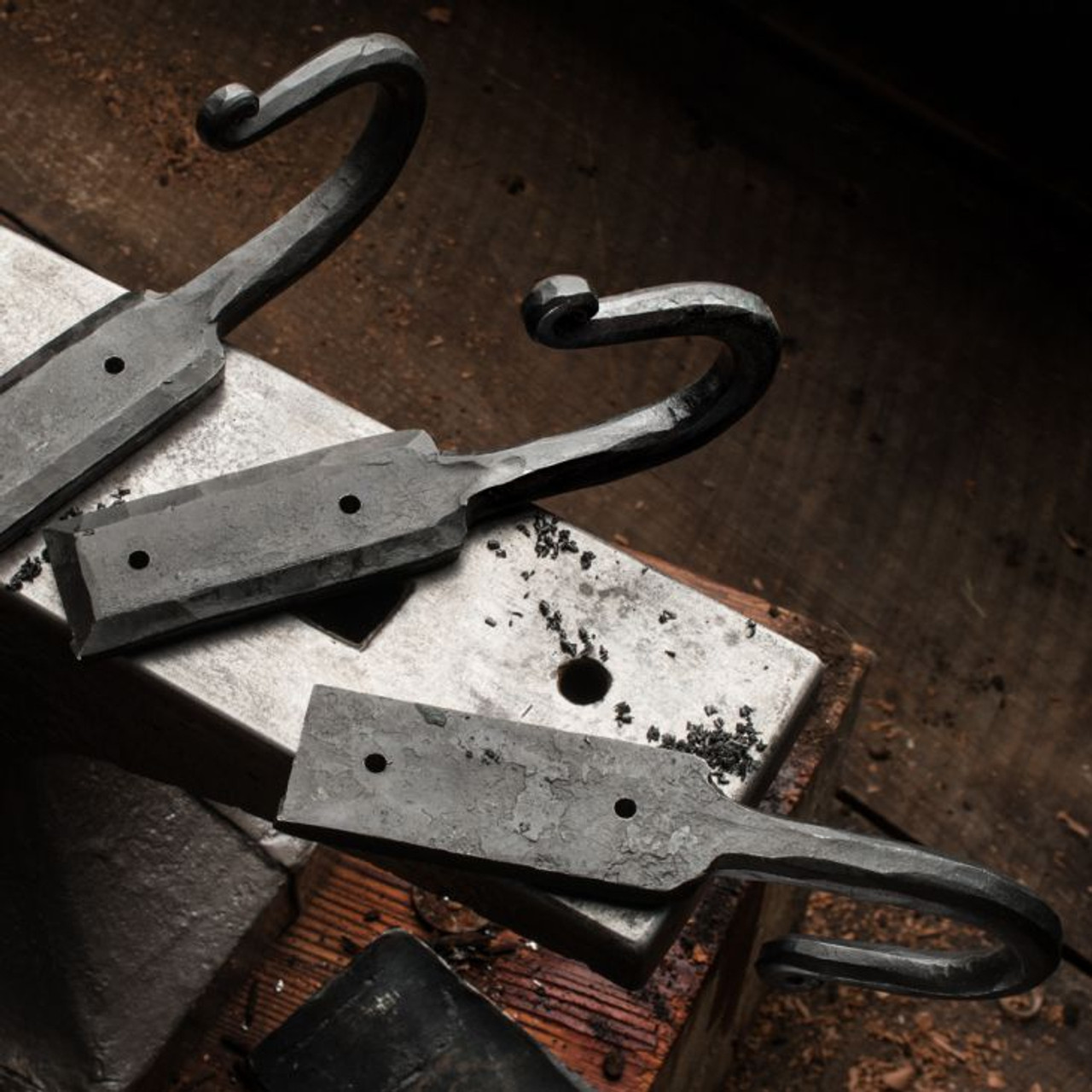 Hand Forged Iron Wall Hooks