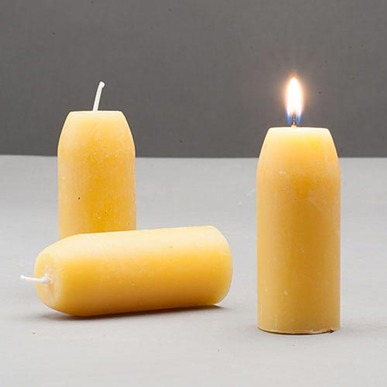 Pack of 3 12 hr Beeswax Candles