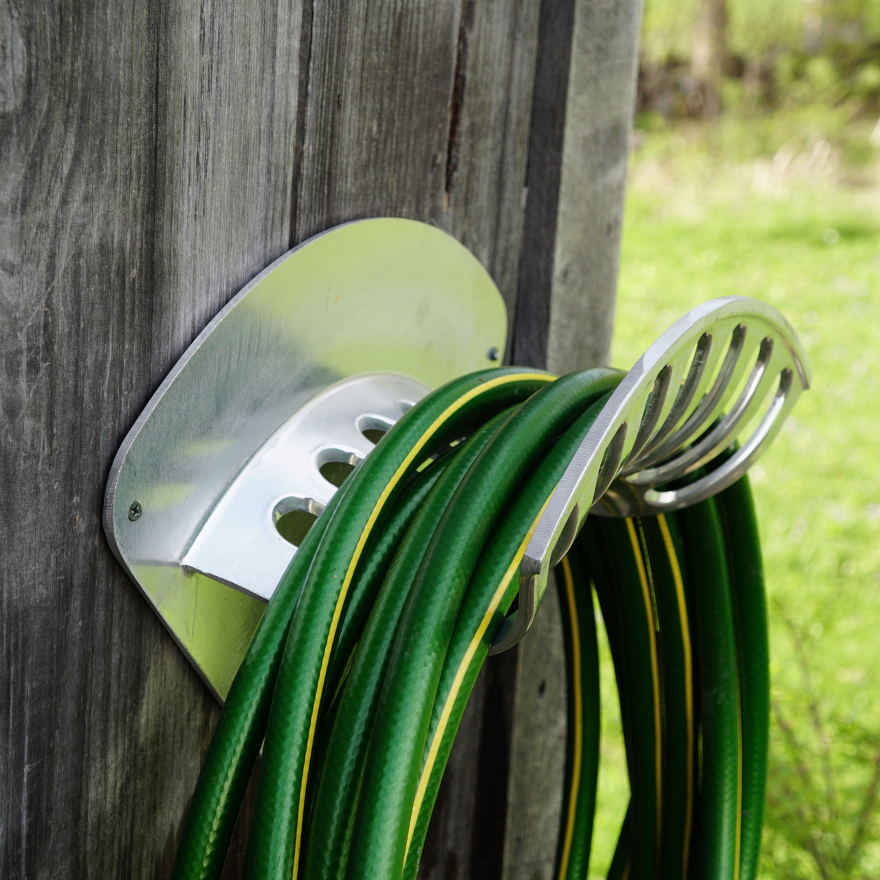Lifetime Garden Hose Rack Set Watering at Garrett Wade