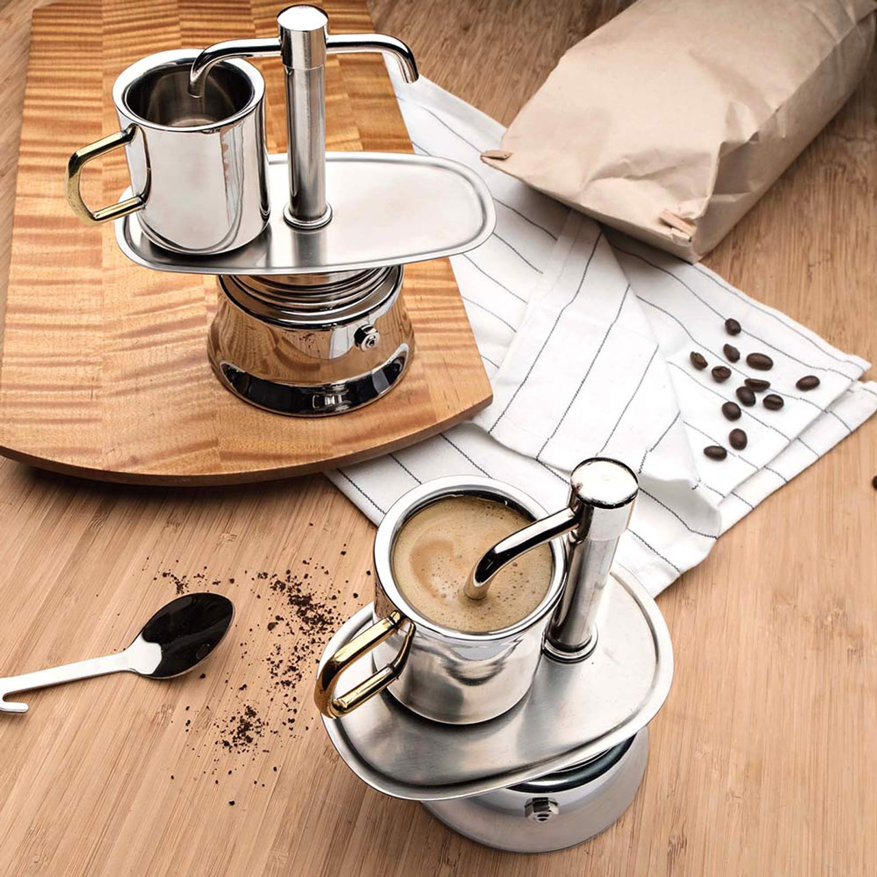 Stainless Steel Stovetop Espresso Maker | Brew Your Coffee With Style