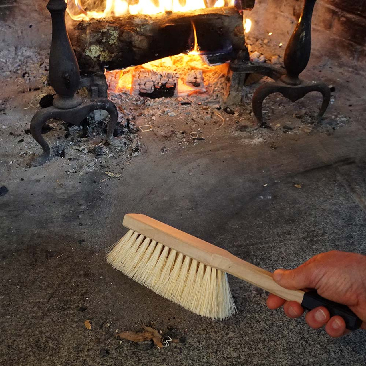 Hearth Broom - Natural - Fireplace Broom