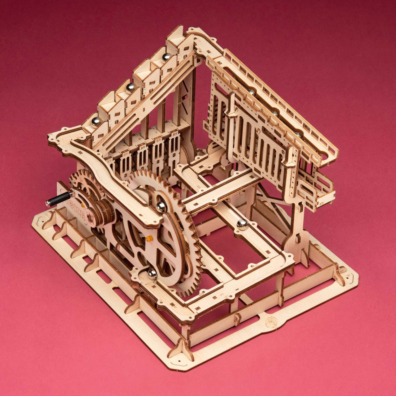 3D Wooden Puzzle - Marble Run