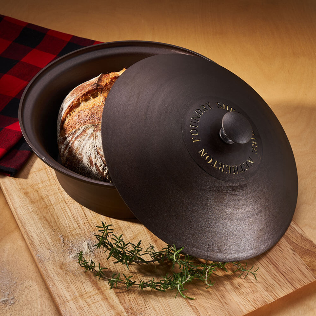 Black Iron Loaf Pan by Netherton Foundry