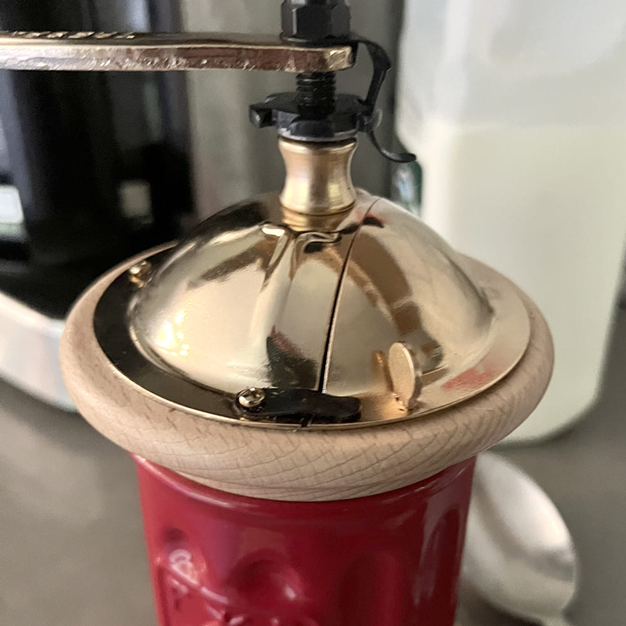 Burr Manual Grinder Coffee Professional Italian Quantitative