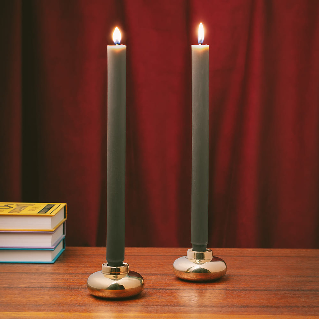 The Pure Beeswax Taper Candle -Set of 3