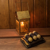 Stonebridge Brass Lantern Complete Set | Garrett Wade