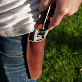 Leather Belt Holster (Bypass Pruner)