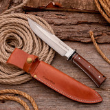 Large Bowie Knife and Sheath