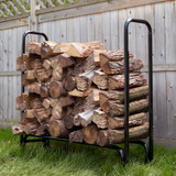 4 Ft. Long Steel Firewood Holder