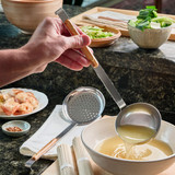 French Olivewood Ladle & Skimmer Set