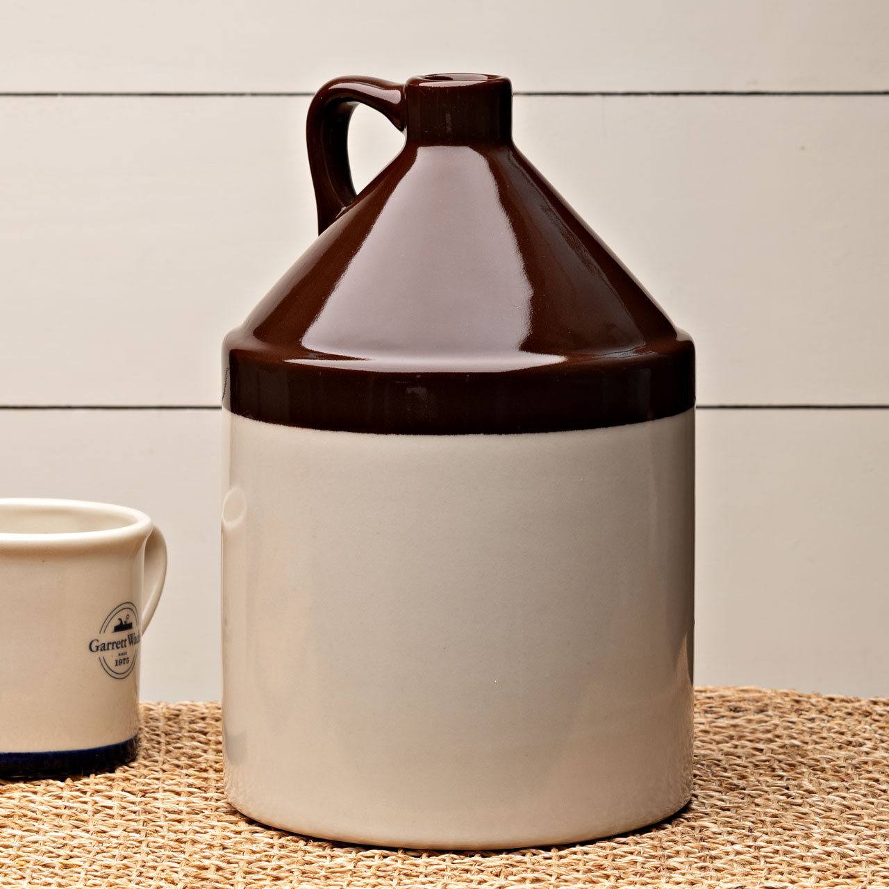 1 Gallon Ceramic Jug Made in Ohio Garrett Wade