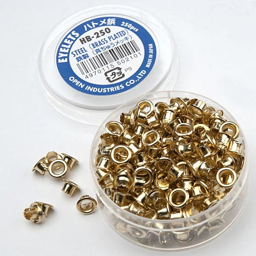 1 Brass Plated Paper Fasteners - 100 Pieces