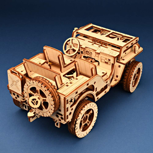Willys Jeep Wooden Model