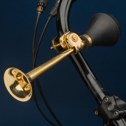 Solid Brass Bike Horns Promote Riding Safety with Garrett Wade Gifts